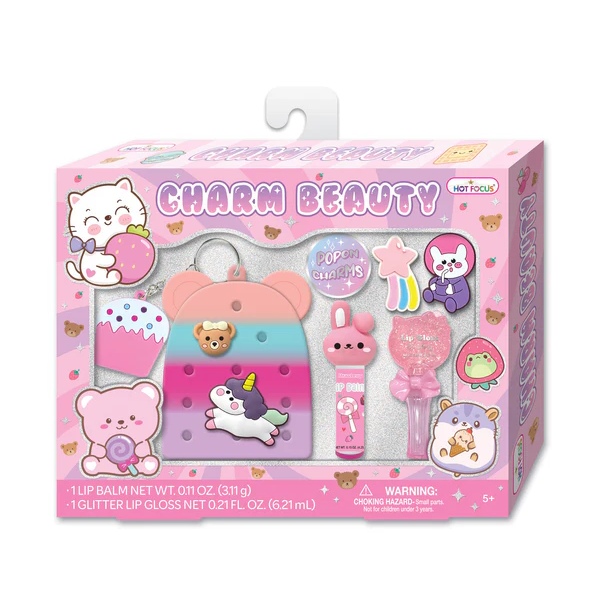 Hot Focus Critters Charm Beauty Set