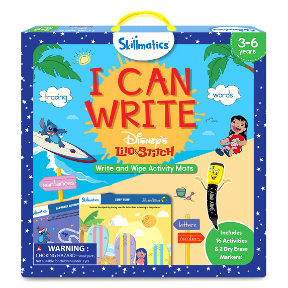 Skillmatics I Can Write Disney Princess & Lilo & Stitch Bundle