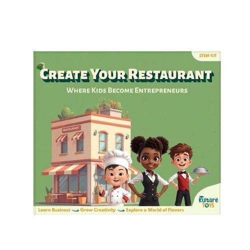 Kulture Games Create Your Restaurant Play Kit