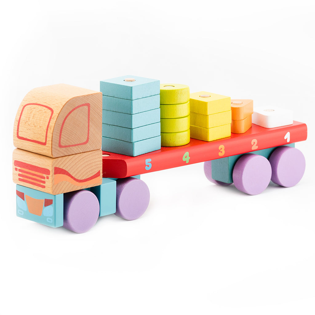 Cubika Truck with Stacking Shapes