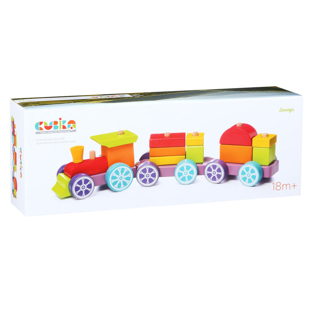 Cabika wooden train "Rainbow Express