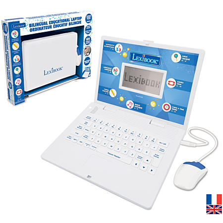 Power Kid bilingual French and English educational laptop