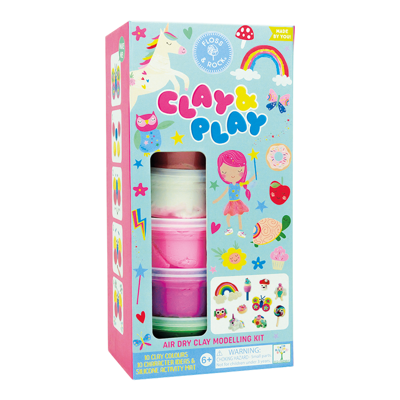 Floss & Rock Clay & Play - Rainbow Fairy