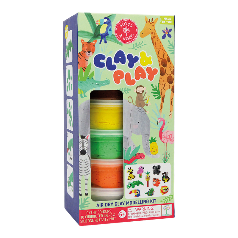 Floss & Rock Clay & Play - Jungle