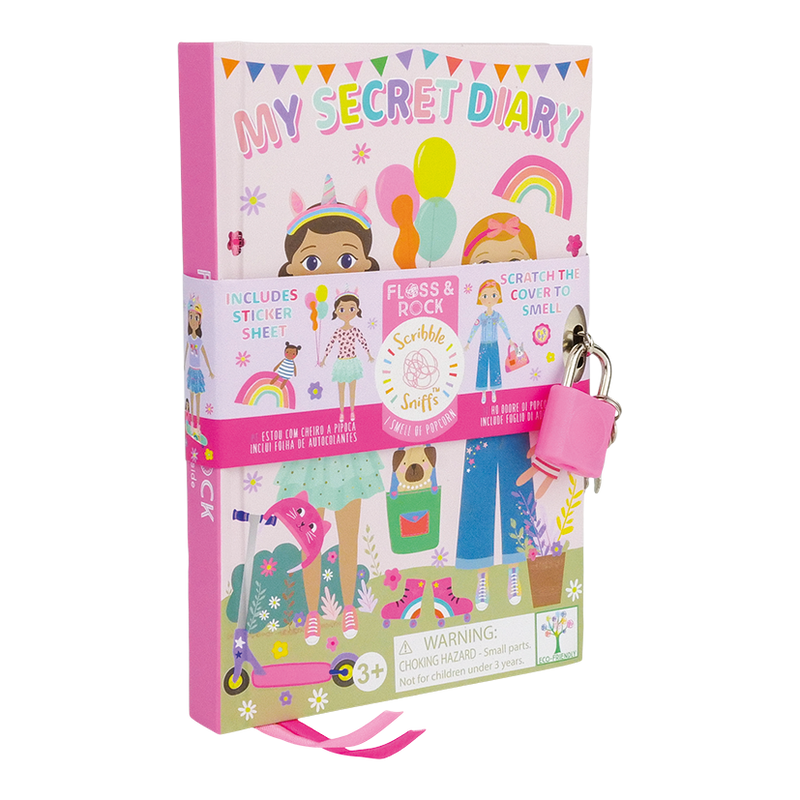 Floss & Rock Scented Secret Diary - Best Friends