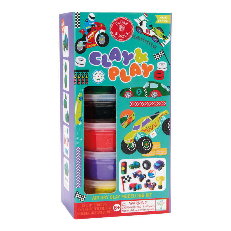Floss & Rock Clay & Play - Cars