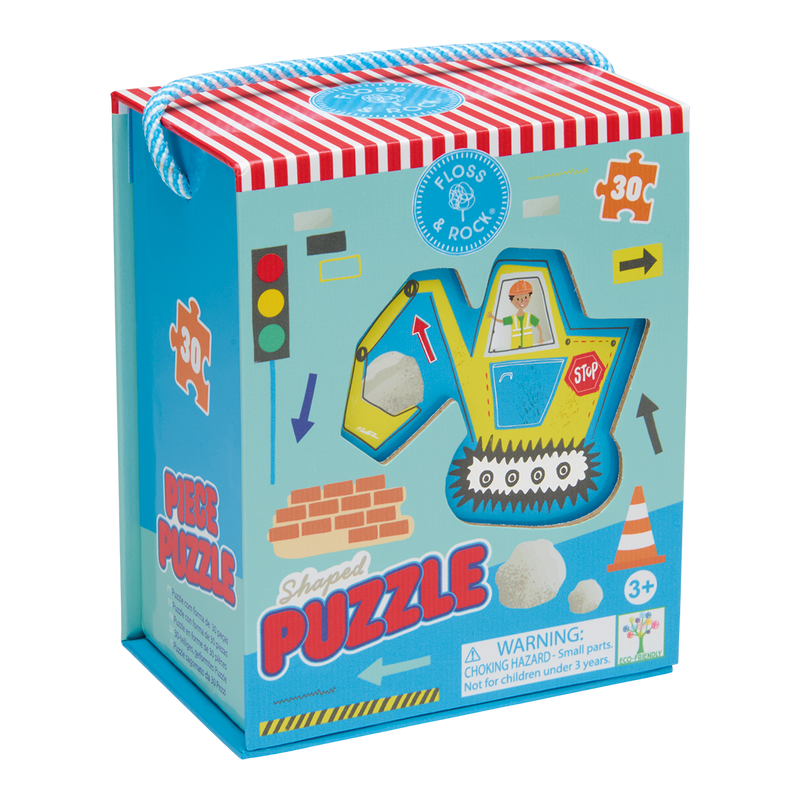 30pc Shaped Jigsaw Puzzle - Construction