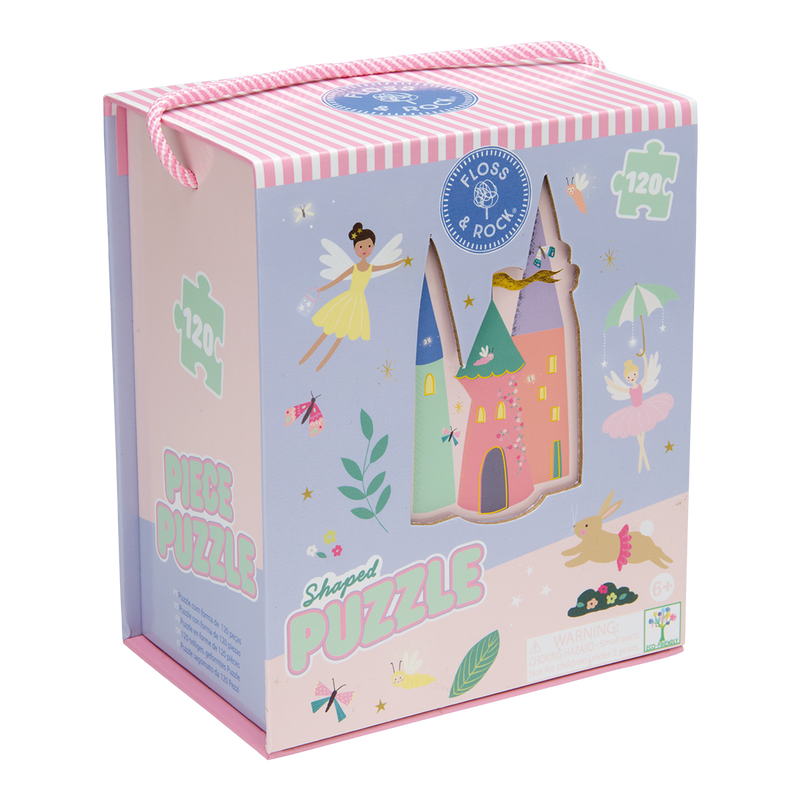 Floss & Rock 120pc Shaped Jigsaw Puzzle - Enchanted