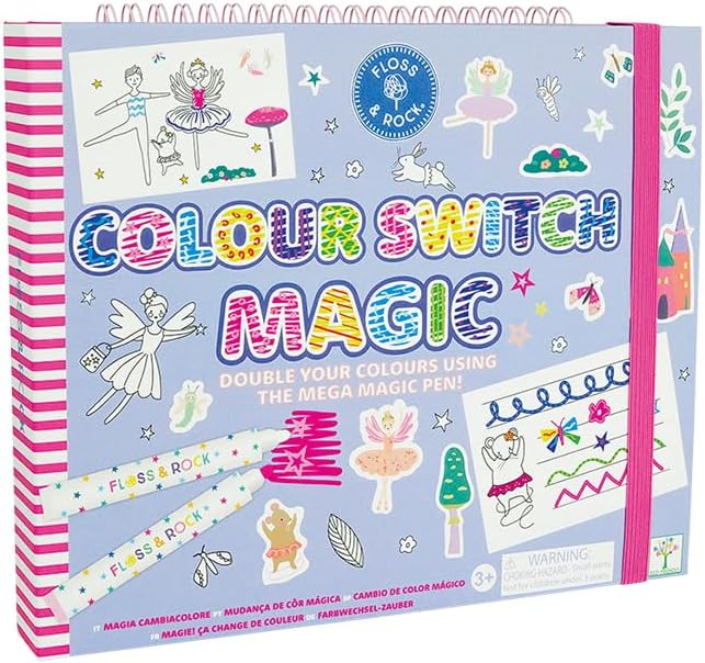 Floss & Rock Rainbow Colour Switch Magic Set (Enchanted)