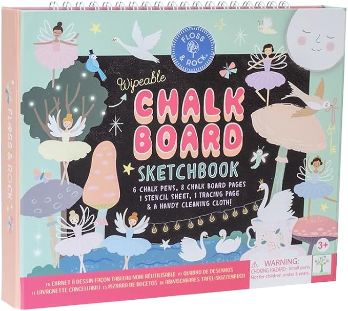 Floss & Rock Enchanted Chalkboard Sketchbook