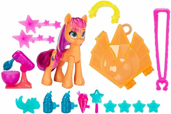 My Little Pony: Make Your Mark Toy Cutie Magic Sunny Starscout - 3-Inch Hoof to Heart with Surprise Accessories, Ages 5 and Up
