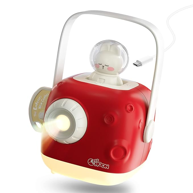 ZZZMOON Story Projector for Kids, Storybook Projector Toys