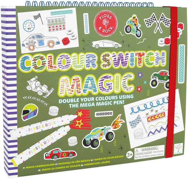 Floss & Rock Rainbow Colour Switch Magic Set (Cars)