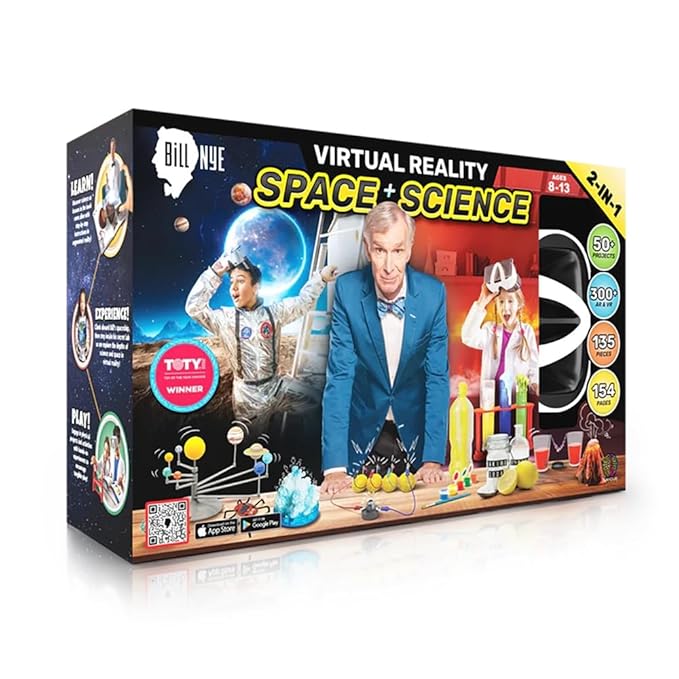 Abacus Brands Bill Nye's VR Science Kit and VR Space Lab