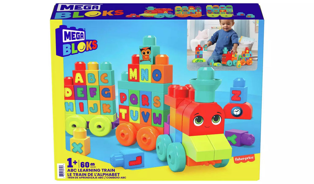 Mega Bloks ABC Learning Train