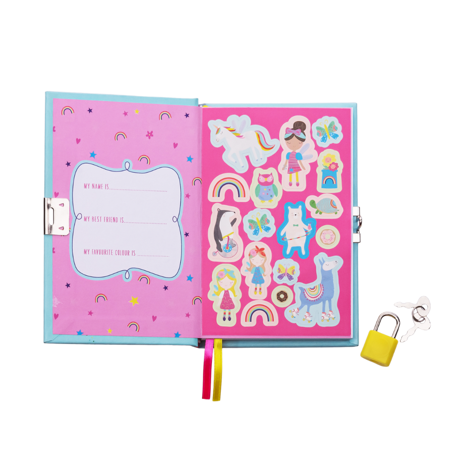 Floss & Rock Scented Secret Diary - Rainbow Fairy
