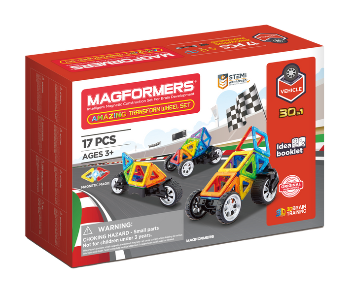 Magformers - Amazing Transform Wheel Set 17pcs..