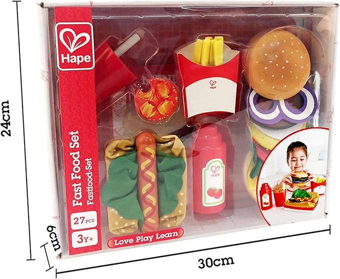 Hape Kid's Fast Food Set