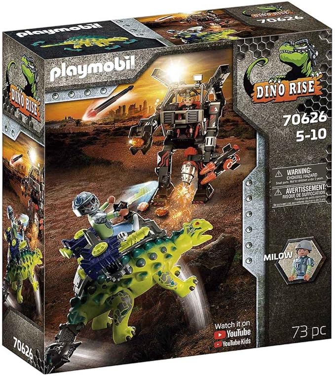 Playmobil Dino Rise Saichania: Invasion of The Robot
