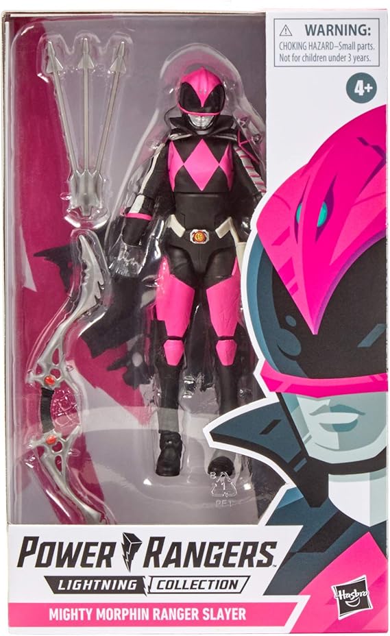 Power Rangers Lightning Collection Mighty Morphin Ranger Slayer 6-Inch Premium Collectible Action Figure with Accessories Inspired by Shattered Grid