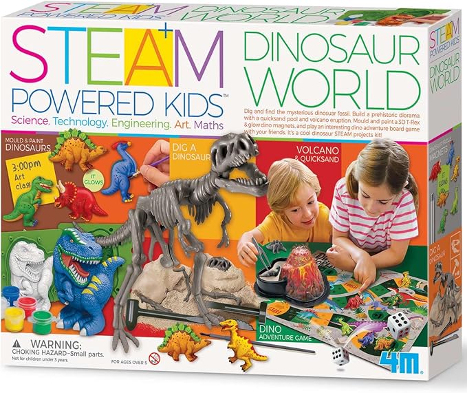4M | STEAM Dinosaur World Exploration