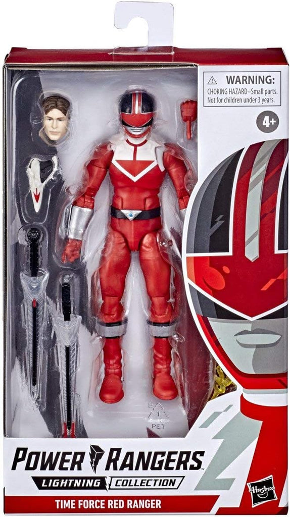 Power Rangers Lightning Collection Time Force Red Ranger 6" Premium Collectible Figure Toy with Accessories