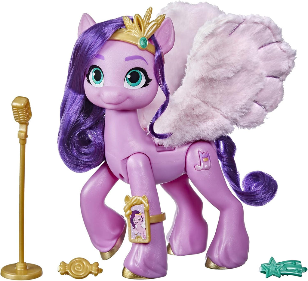 My Little Pony  My Little Pony: A New Generation Singing Star Princess Pipp Petals, 6-Inch Pink Pony Toy for Kids 5+