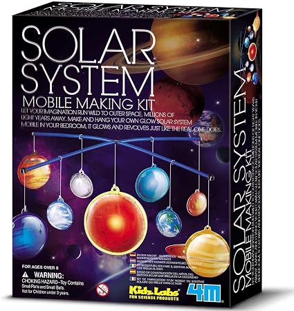 4M Kidz Labs Solar System Mobile Making Kit