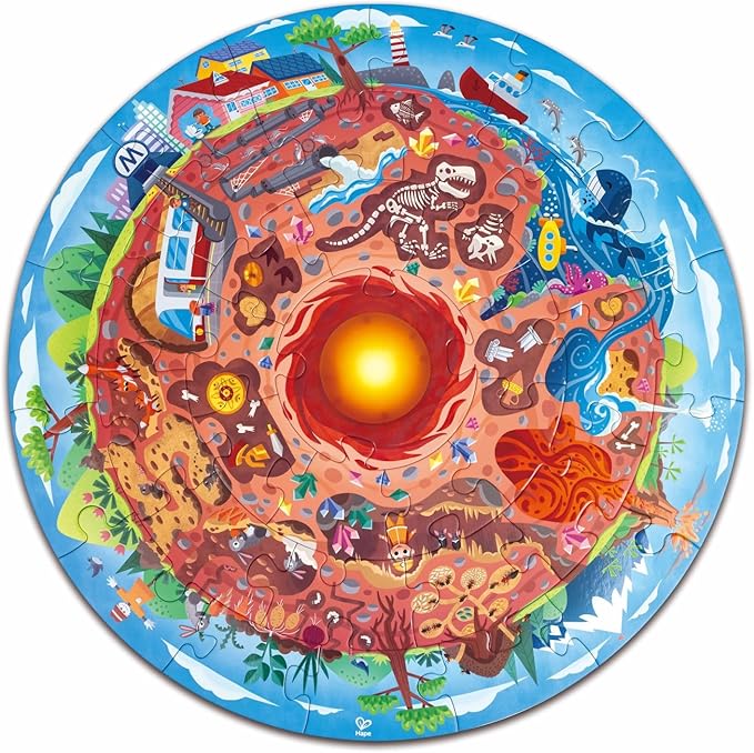 Hape Underground World Puzzle