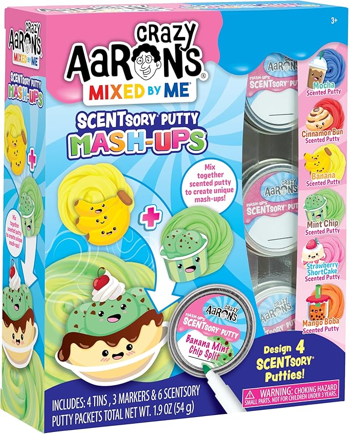 Crazy Aaron's® Mixed by Me SCENTsory(tm) Putty Mash-Ups