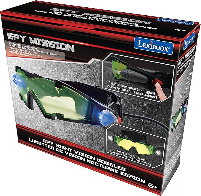 LEXiBOOK - Spy Mission, Spy Night Vision Goggles
