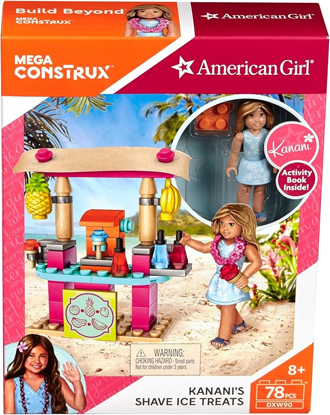 Mega Construx American Girl Activities - Kanani Ice Shave Stand