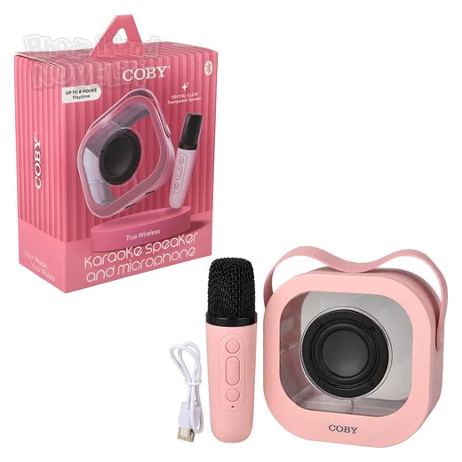 Coby Wireless Karaoke Speaker