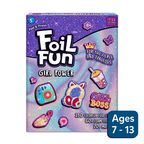 Foil Fun: Girl Power No Mess Magnetic Art Kit (ages 7-13)
