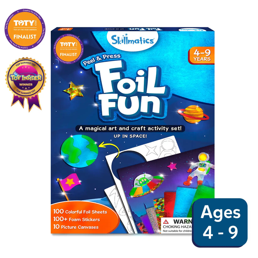 Foil Fun: Up in Space | No Mess Art Kit (ages 4-9)
