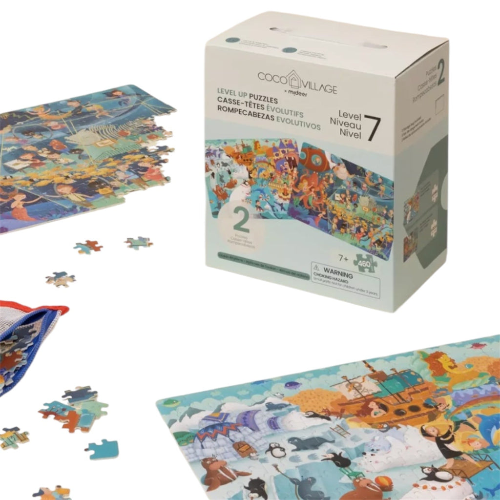 Level Up Puzzles Level 7 - Ocean Rhythms