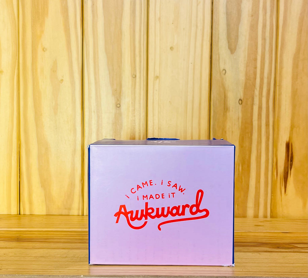 i came i saw i made it awkward mug