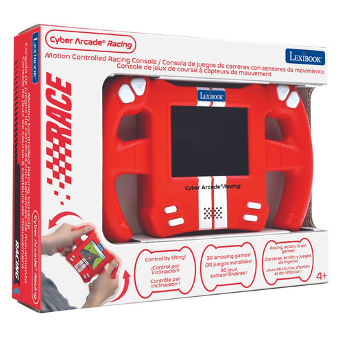 LEXIBOOK Racing game console with color LCD screen 2.8'