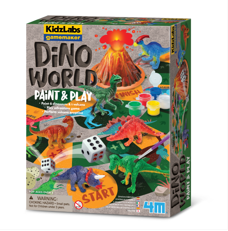 Dino World Paint & Play