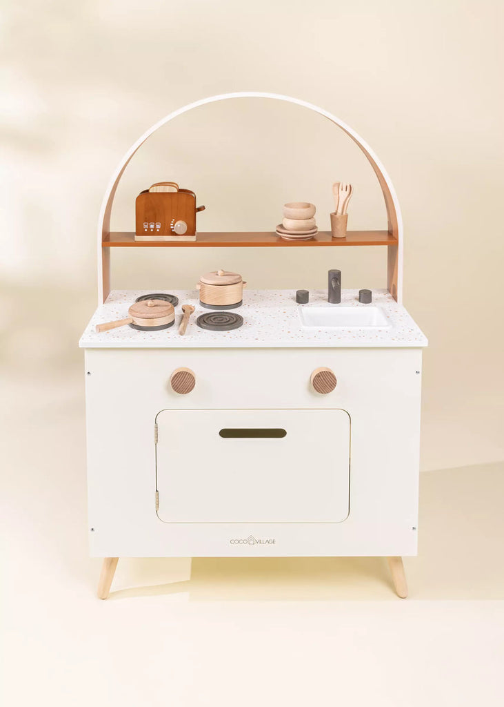 Wooden Kitchen Playset