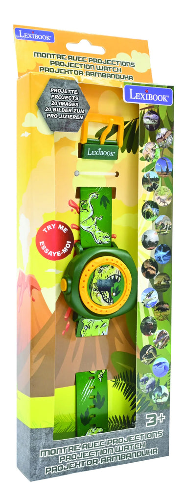 Dinosaur Digital Projection Watch with 20 images to project