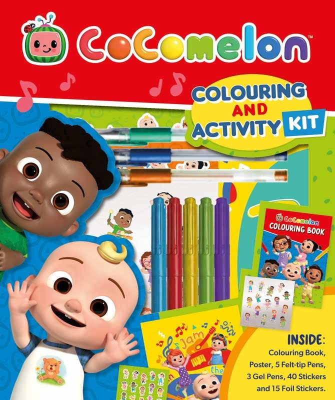 COCOMELON COLOURING & ACTIVITY KIT