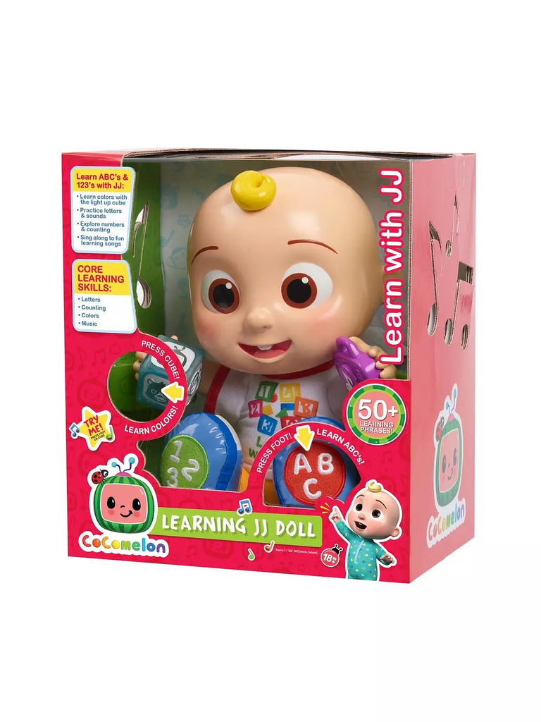 Just Play Cocomelon Learning JJ Doll