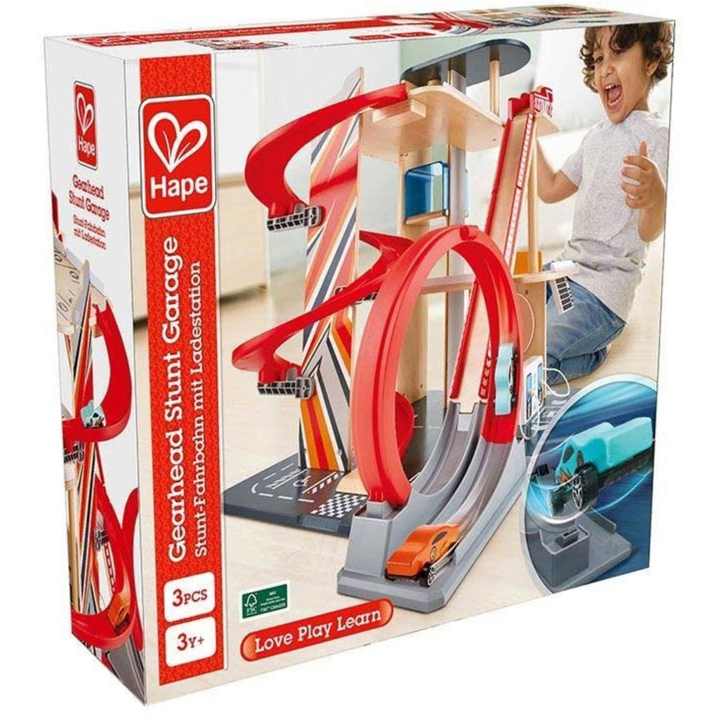 Hape Gearhead Stunt Garage