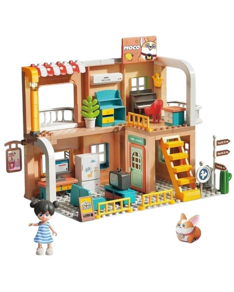 Feelo Genius Architect Constructor - Summer Cottage, 152 pieces