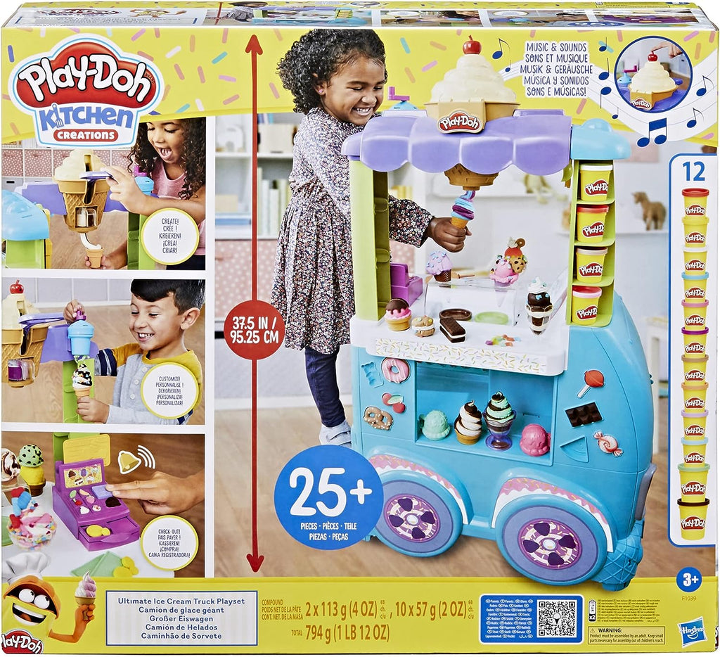 Play-Doh Kitchen Creations Ultimate Ice Cream Truck Playset